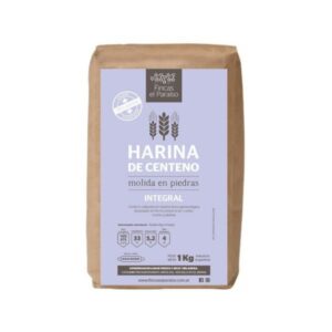 Harina centeno integral El Paraíso ORG x kg