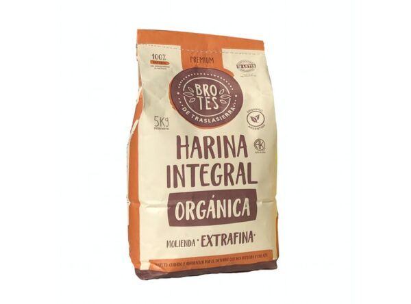 Harina integral "Brotes" x 5 kg Extrafina