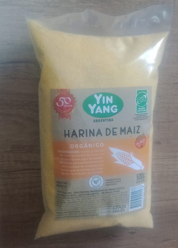 Polenta "Ying Yang" orgánica x 500g