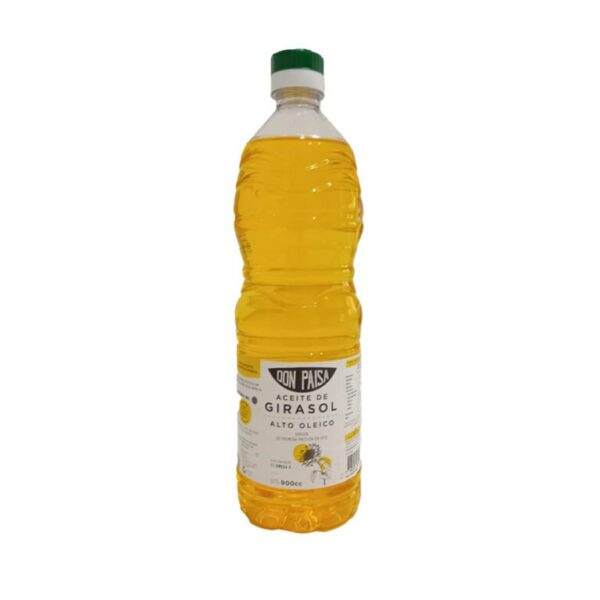 Aceite de Girasol Agroecologico "Don paisa" x 900ml