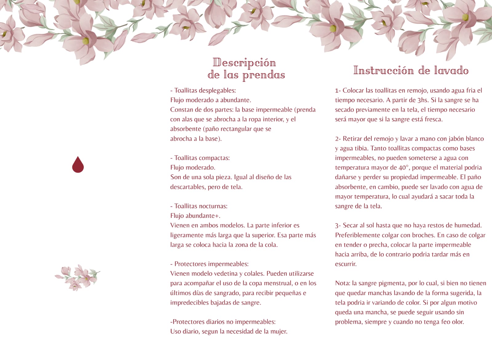 "Bendita tu eres" toallitas femeninas - Imagen 3